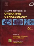 Shaw's Textbook of Operative Gynecology