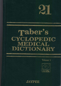 Image of Taber's Cyclopedic Medical Dictionary