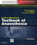 Smith & Aitkenhead's Textbook of Anaesthesia