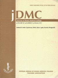 Image of Journal of Dhaka Medical College