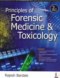 Image of Principles of Forensic Medicine & Toxicology