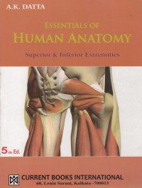Image of Essentials of Human Anatomy  : Superior & Inferior Ext (Vol 3)