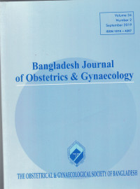 Image of Bangladesh Journal of Obstetrics and Gynaecology