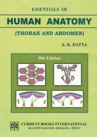 Image of Essentials of Human Anatomy : Thorax & Abdomen (Vol 1)