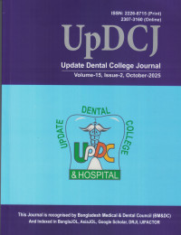 Image of Update Dental College Journal