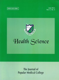 Image of Health Science : The Journal of Popular Medical College