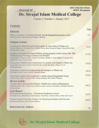 Image of Dr. Sirajul Islam Medical College Journal