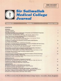 Image of Sir Salimullah Medical College Journal